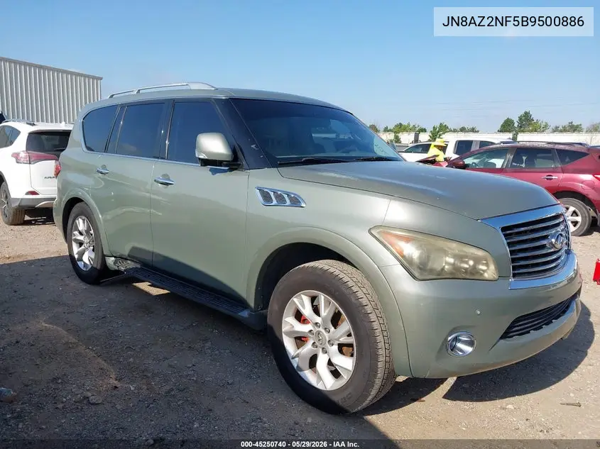 2011 Infiniti Qx56 VIN: JN8AZ2NF5B9500886 Lot: 45250740
