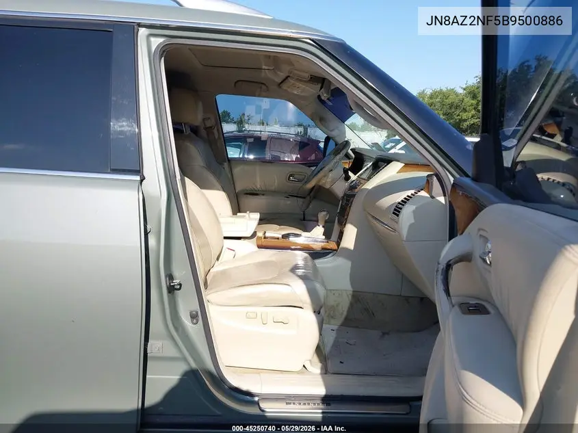2011 Infiniti Qx56 VIN: JN8AZ2NF5B9500886 Lot: 45250740