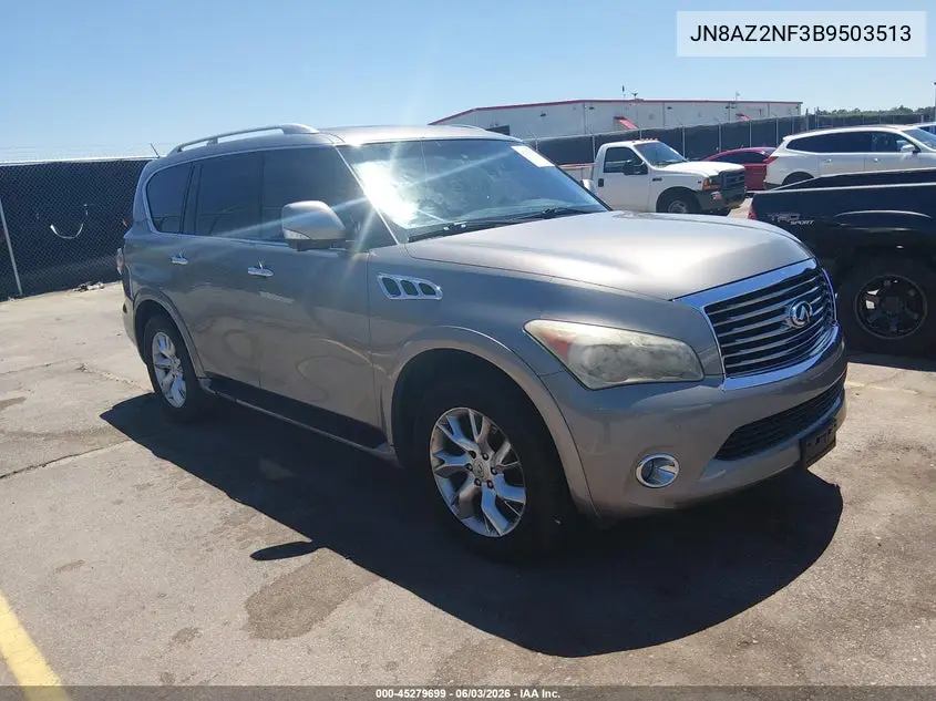 2011 Infiniti Qx56 VIN: JN8AZ2NF3B9503513 Lot: 45279699