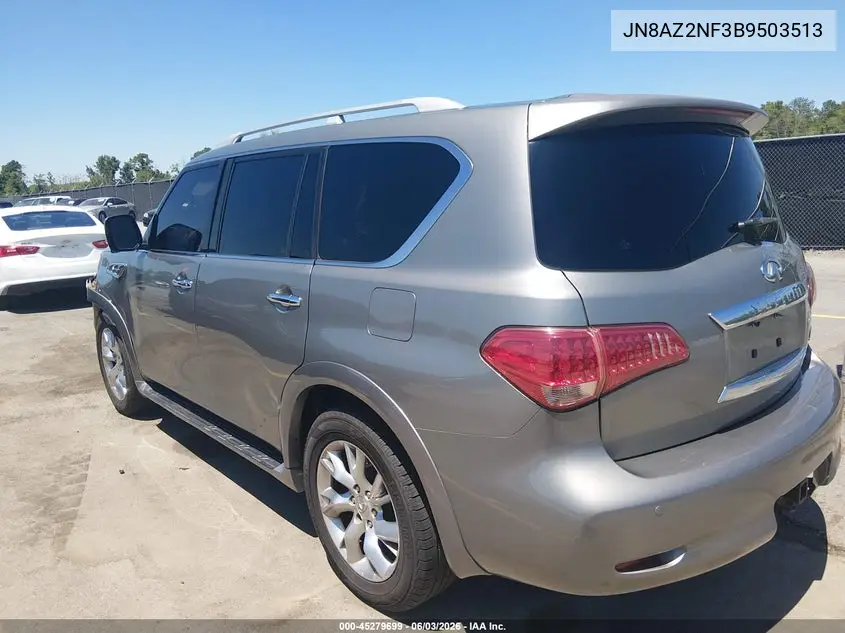 2011 Infiniti Qx56 VIN: JN8AZ2NF3B9503513 Lot: 45279699