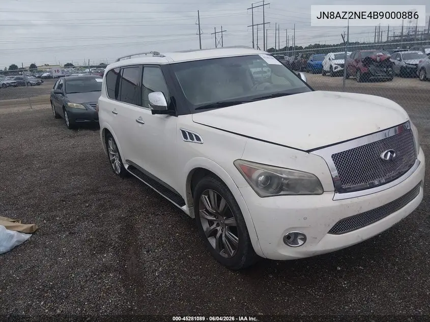 2011 Infiniti Qx56 VIN: JN8AZ2NE4B9000886 Lot: 45281089