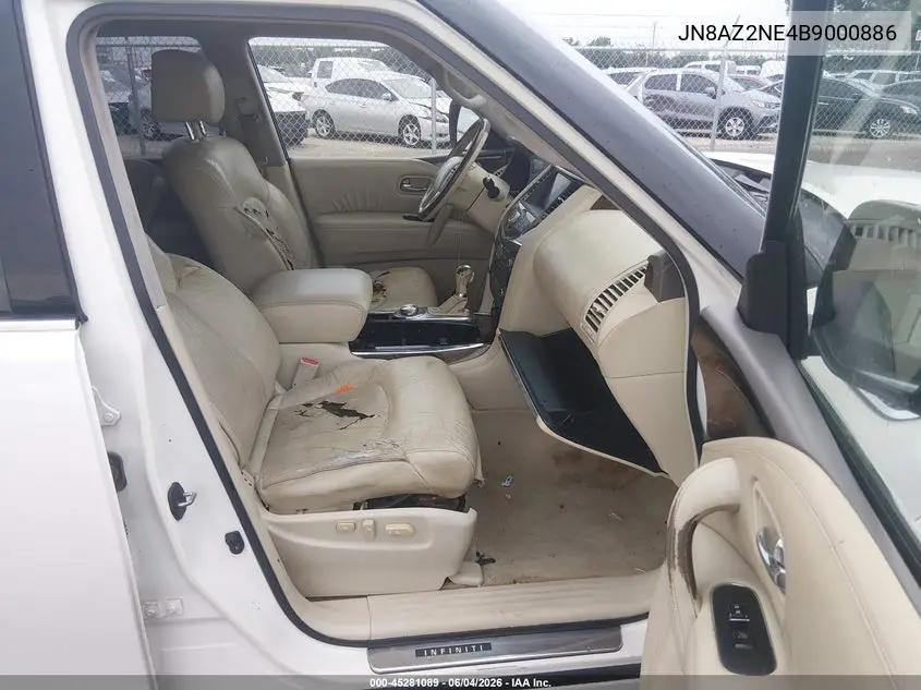 2011 Infiniti Qx56 VIN: JN8AZ2NE4B9000886 Lot: 45281089
