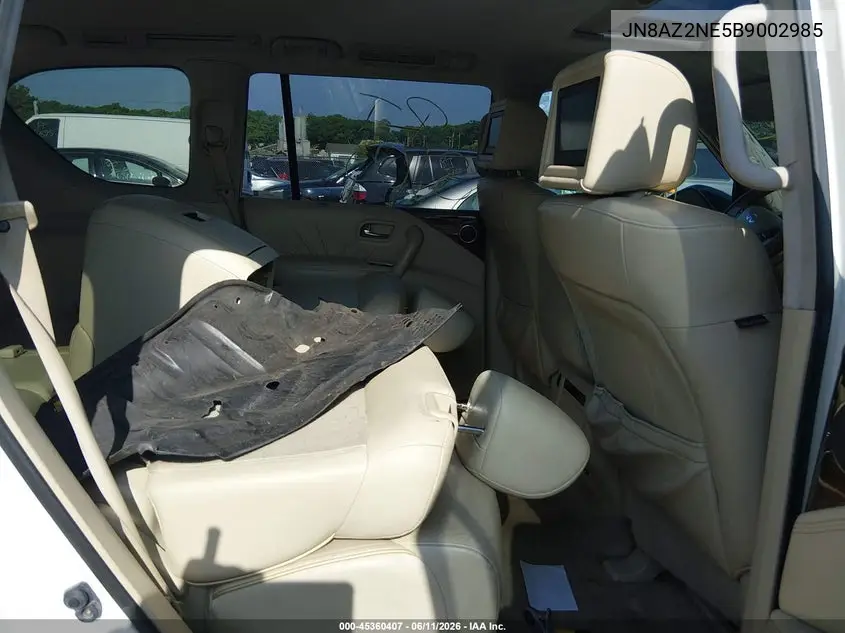 2011 Infiniti Qx56 VIN: JN8AZ2NE5B9002985 Lot: 45360407