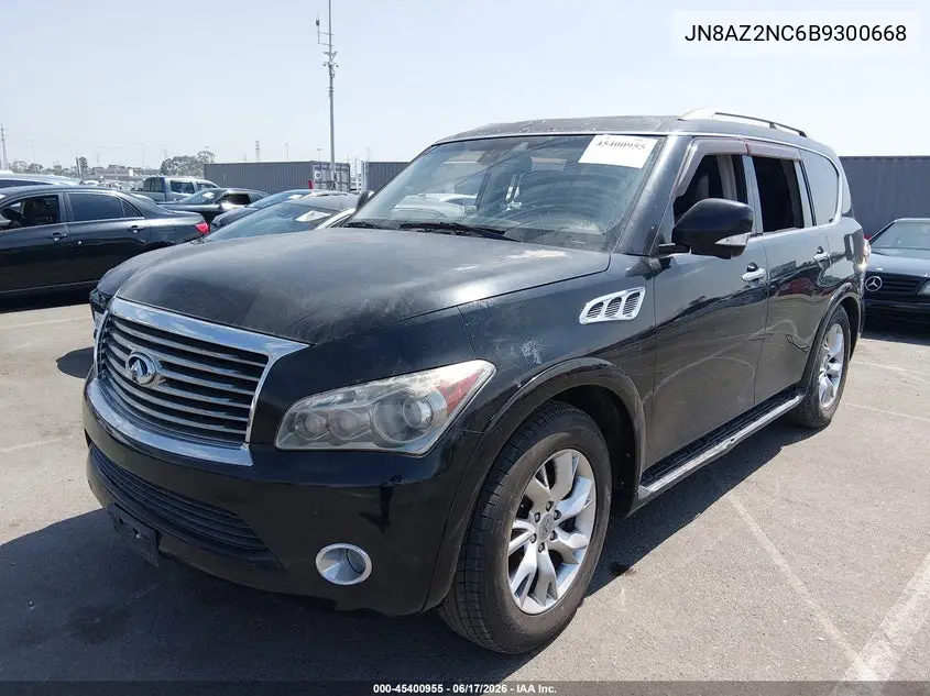 2011 Infiniti Qx56 VIN: JN8AZ2NC6B9300668 Lot: 45400955