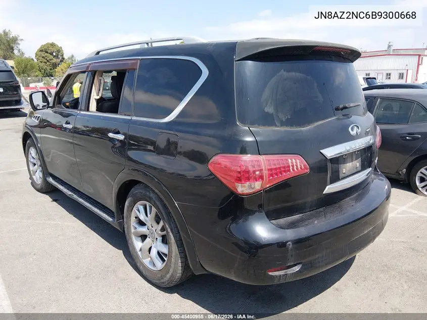 2011 Infiniti Qx56 VIN: JN8AZ2NC6B9300668 Lot: 45400955