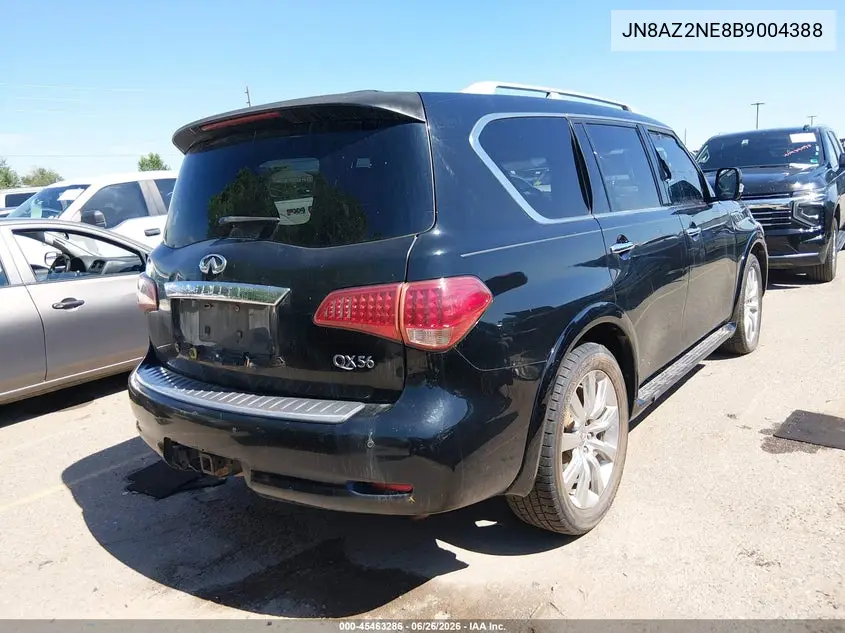 2011 Infiniti Qx56 VIN: JN8AZ2NE8B9004388 Lot: 45463286