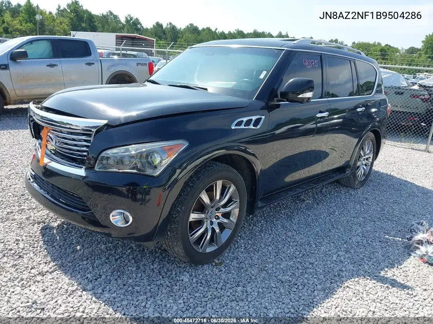 2011 Infiniti Qx56 VIN: JN8AZ2NF1B9504286 Lot: 45472716