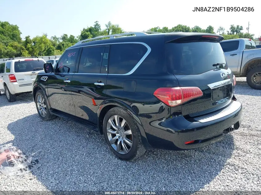 2011 Infiniti Qx56 VIN: JN8AZ2NF1B9504286 Lot: 45472716