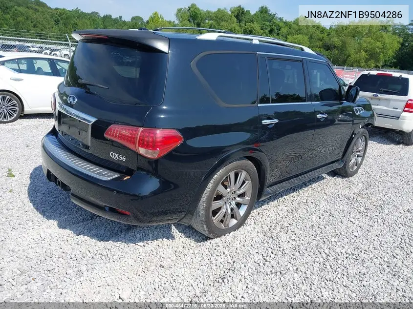 2011 Infiniti Qx56 VIN: JN8AZ2NF1B9504286 Lot: 45472716