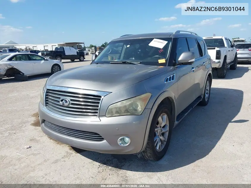 2011 Infiniti Qx56 VIN: JN8AZ2NC6B9301044 Lot: 45540003