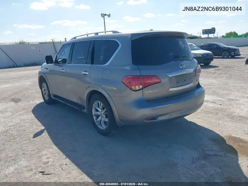 2011 Infiniti Qx56 VIN: JN8AZ2NC6B9301044 Lot: 45540003