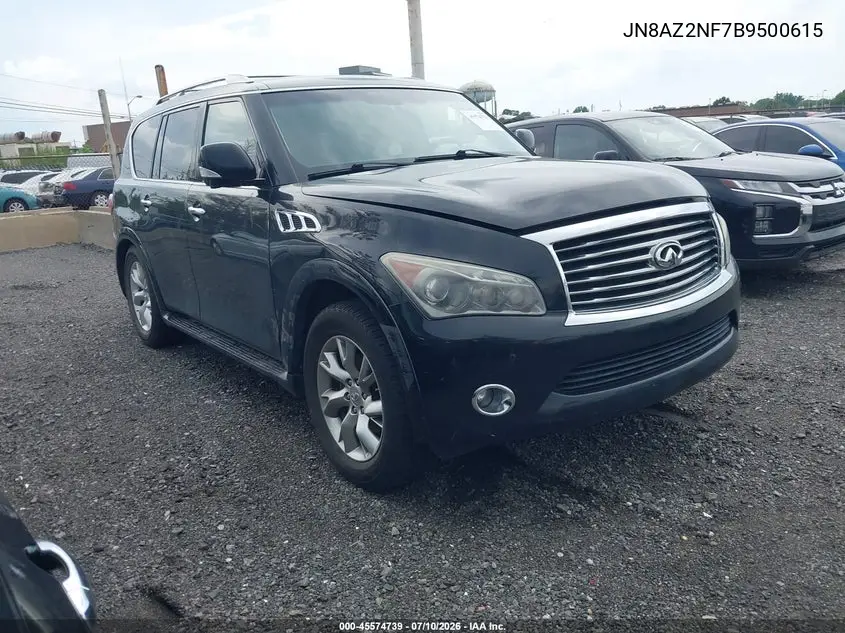 2011 Infiniti Qx56 VIN: JN8AZ2NF7B9500615 Lot: 45574739