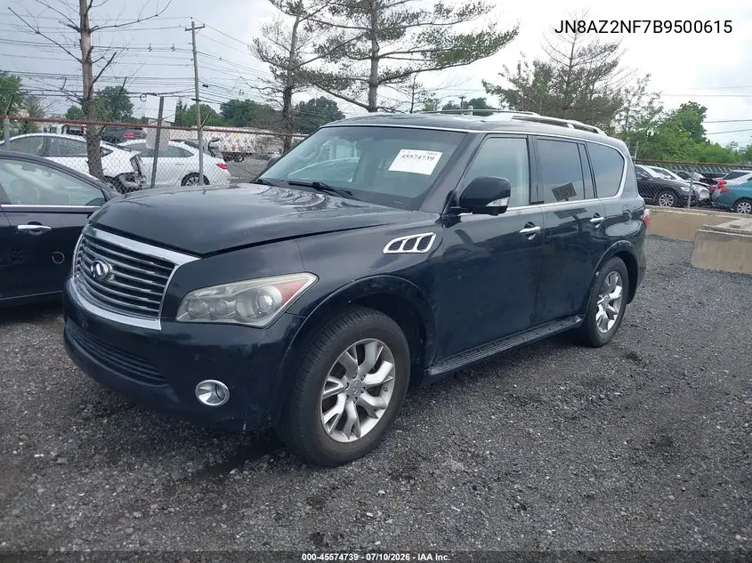 2011 Infiniti Qx56 VIN: JN8AZ2NF7B9500615 Lot: 45574739