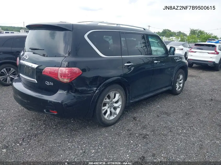 2011 Infiniti Qx56 VIN: JN8AZ2NF7B9500615 Lot: 45574739