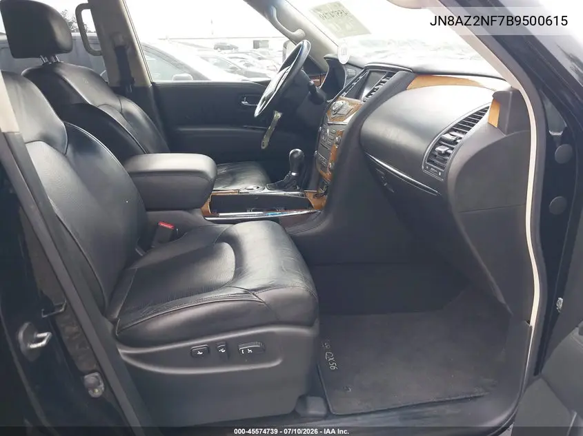 2011 Infiniti Qx56 VIN: JN8AZ2NF7B9500615 Lot: 45574739