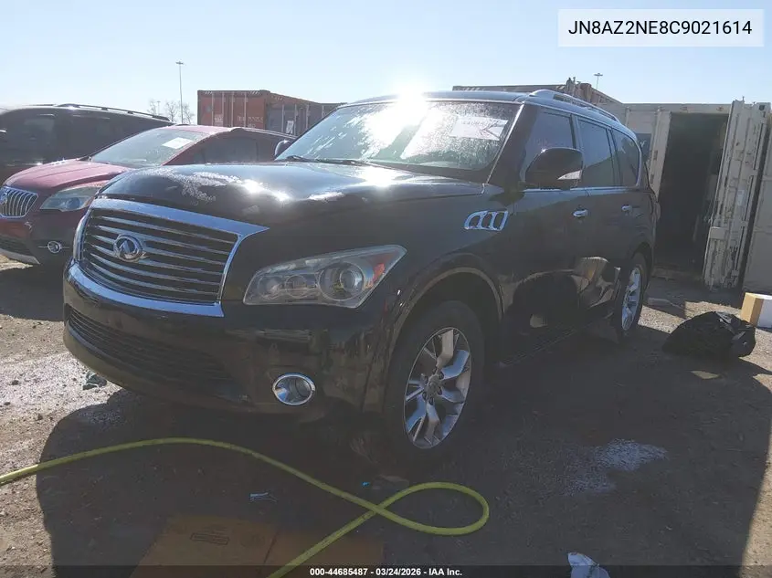 2012 Infiniti Qx56 VIN: JN8AZ2NE8C9021614 Lot: 44685487