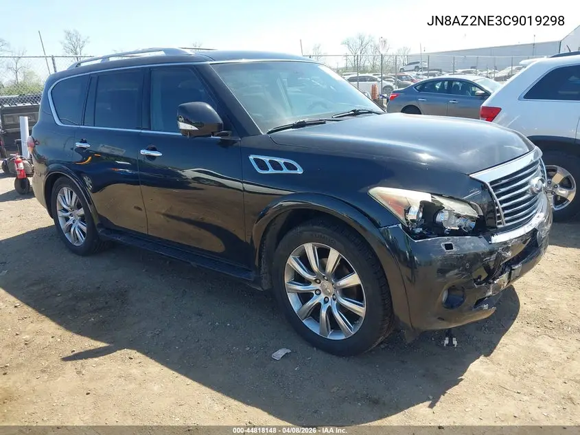 2012 Infiniti Qx56 VIN: JN8AZ2NE3C9019298 Lot: 44818148