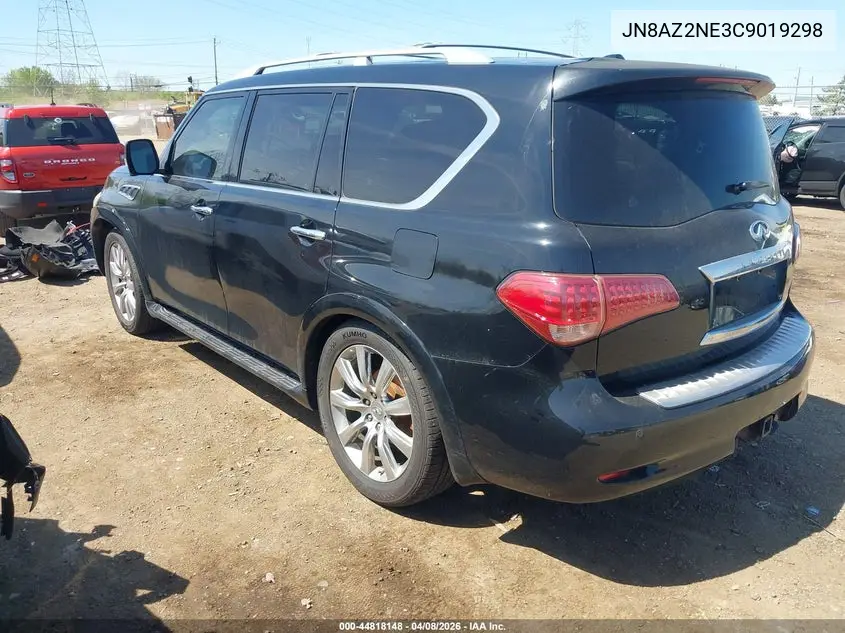 2012 Infiniti Qx56 VIN: JN8AZ2NE3C9019298 Lot: 44818148