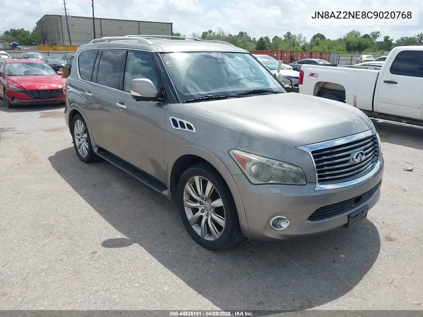 2012 Infiniti Qx56 VIN: JN8AZ2NE8C9020768 Lot: 44826101