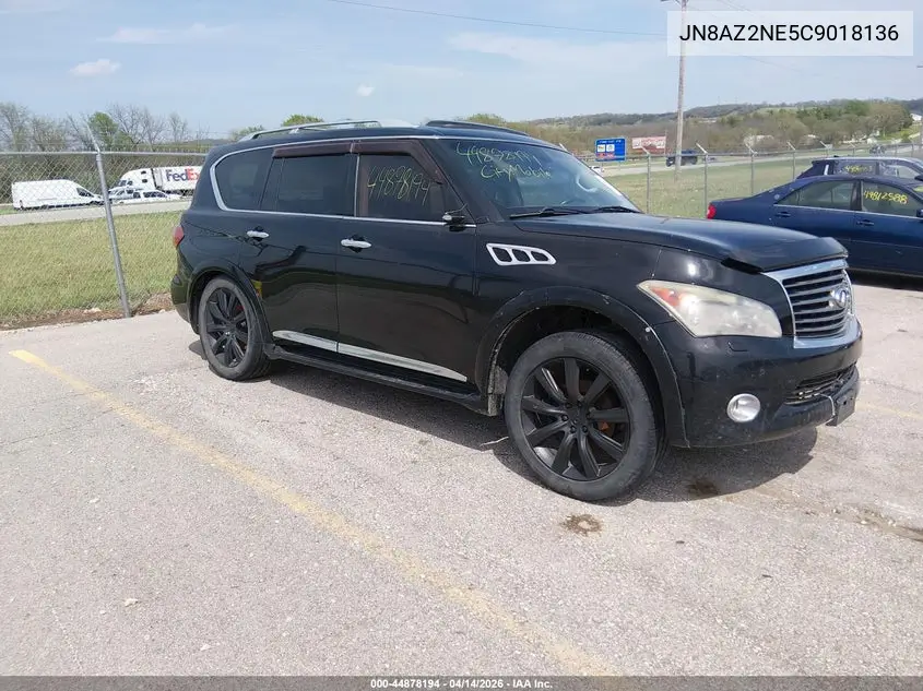 2012 Infiniti Qx56 VIN: JN8AZ2NE5C9018136 Lot: 44878194