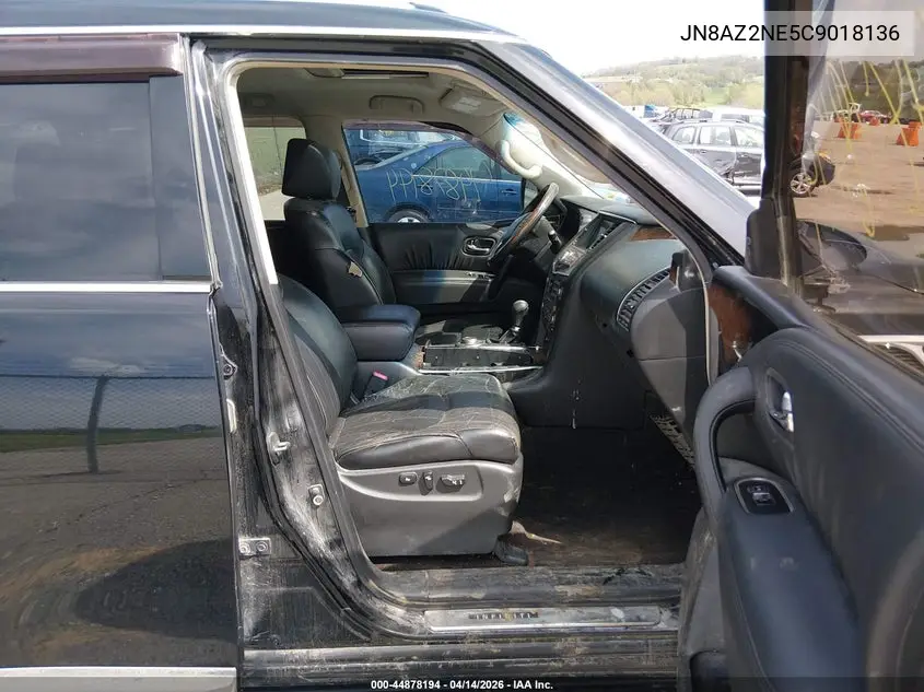 2012 Infiniti Qx56 VIN: JN8AZ2NE5C9018136 Lot: 44878194