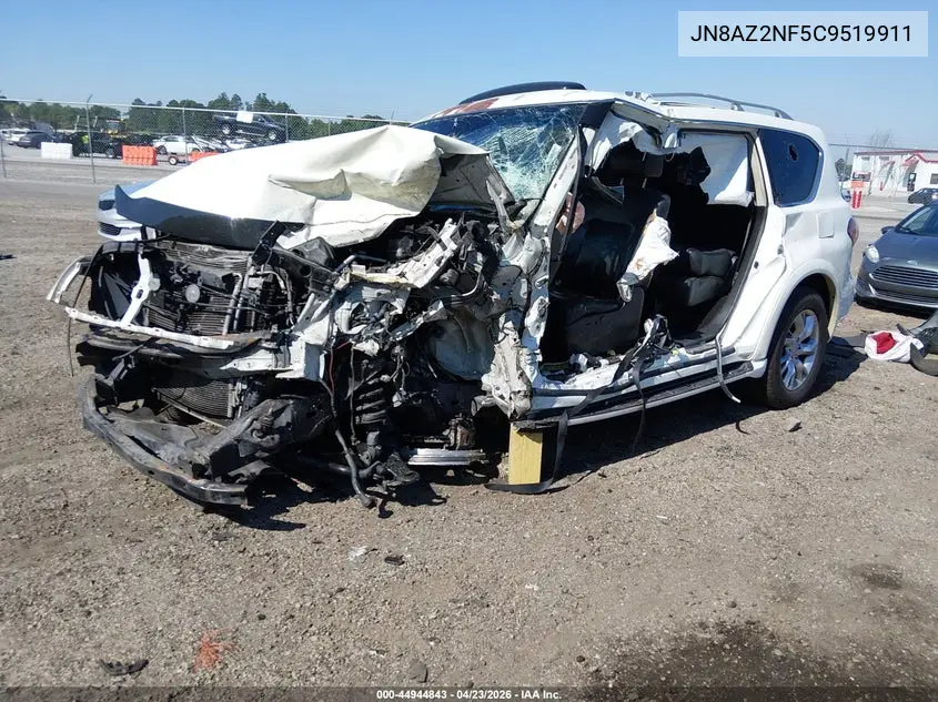 2012 Infiniti Qx56 VIN: JN8AZ2NF5C9519911 Lot: 44944843