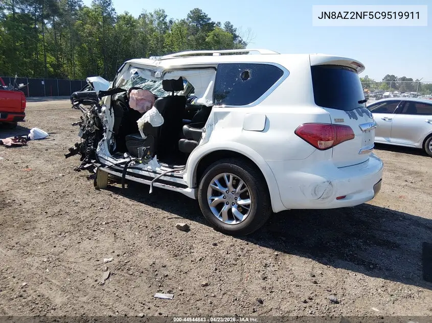 2012 Infiniti Qx56 VIN: JN8AZ2NF5C9519911 Lot: 44944843