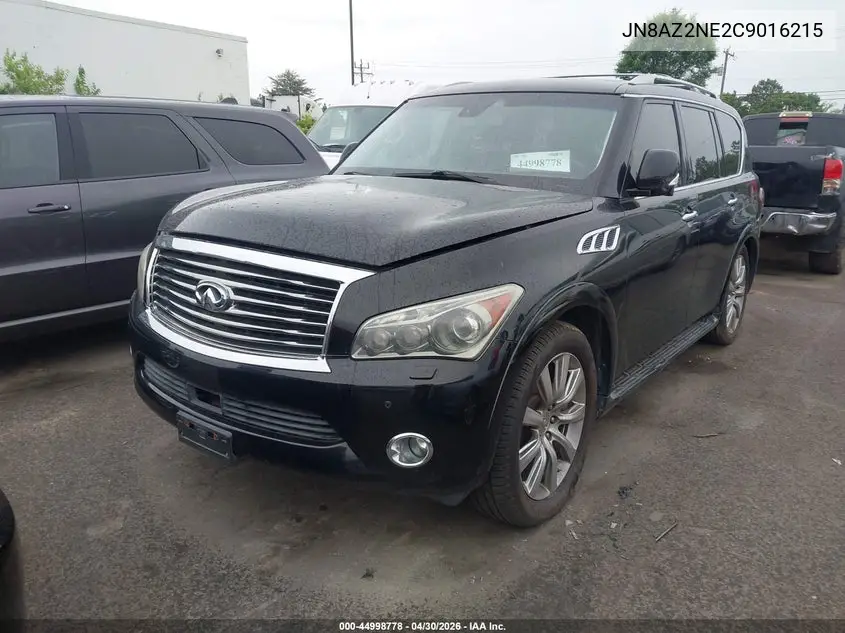 2012 Infiniti Qx56 VIN: JN8AZ2NE2C9016215 Lot: 44998778