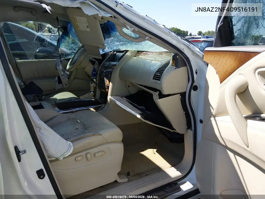 2012 Infiniti Qx56 VIN: JN8AZ2NF4C9516191 Lot: 45016479