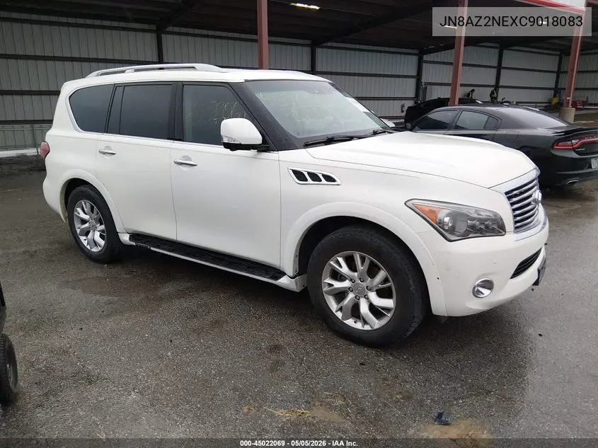 2012 Infiniti Qx56 VIN: JN8AZ2NEXC9018083 Lot: 45022069