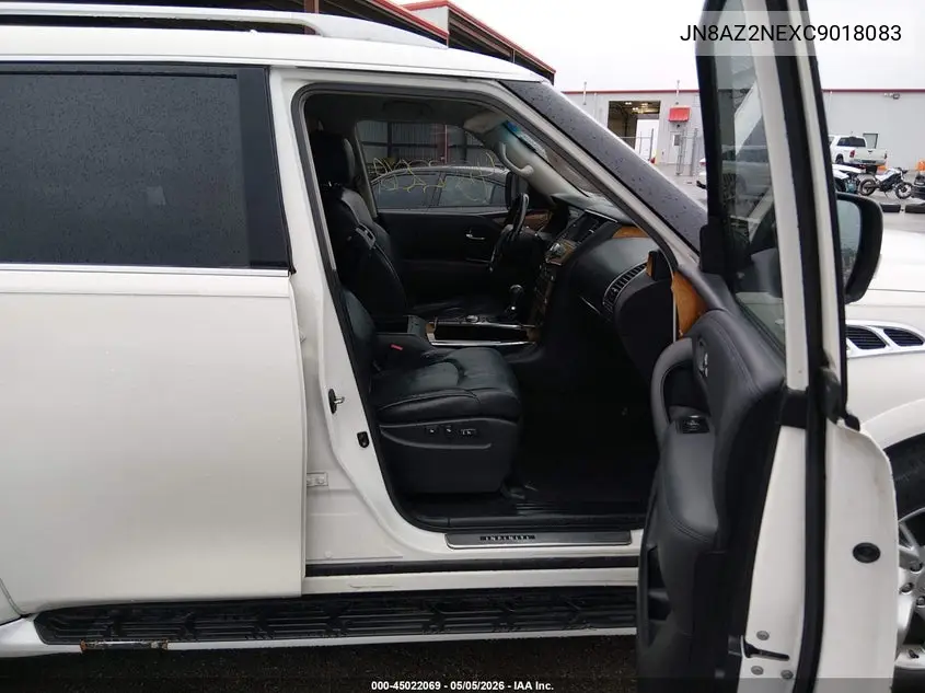 2012 Infiniti Qx56 VIN: JN8AZ2NEXC9018083 Lot: 45022069