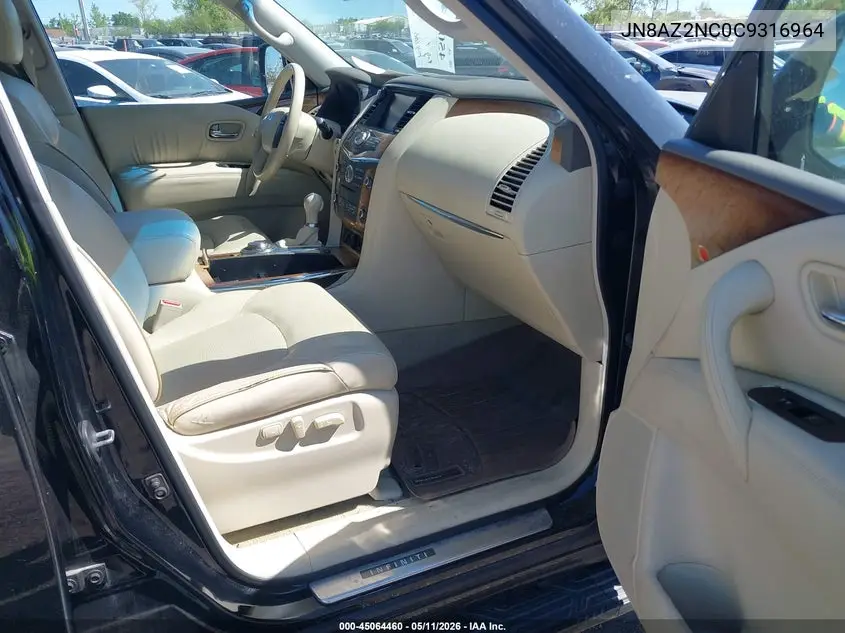 2012 Infiniti Qx56 VIN: JN8AZ2NC0C9316964 Lot: 45064460
