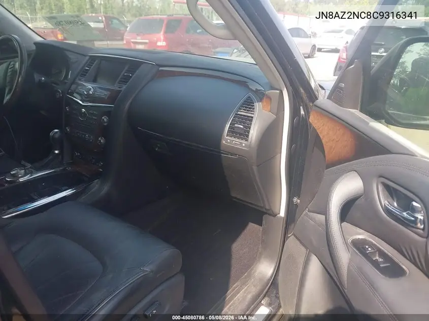 2012 Infiniti Qx56 VIN: JN8AZ2NC8C9316341 Lot: 45080786