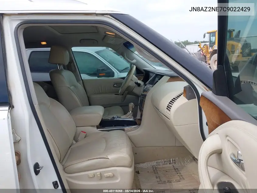 2012 Infiniti Qx56 VIN: JN8AZ2NE7C9022429 Lot: 45119268