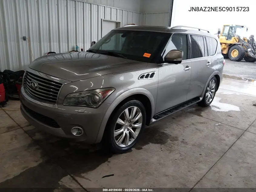 2012 Infiniti Qx56 VIN: JN8AZ2NE5C9015723 Lot: 45189350
