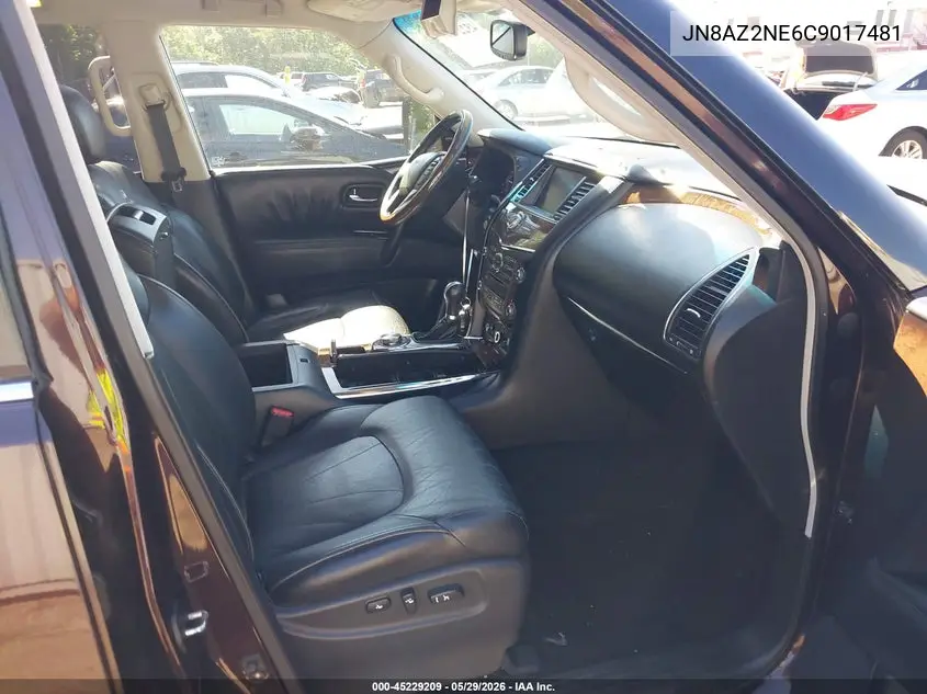 2012 Infiniti Qx56 VIN: JN8AZ2NE6C9017481 Lot: 45229209