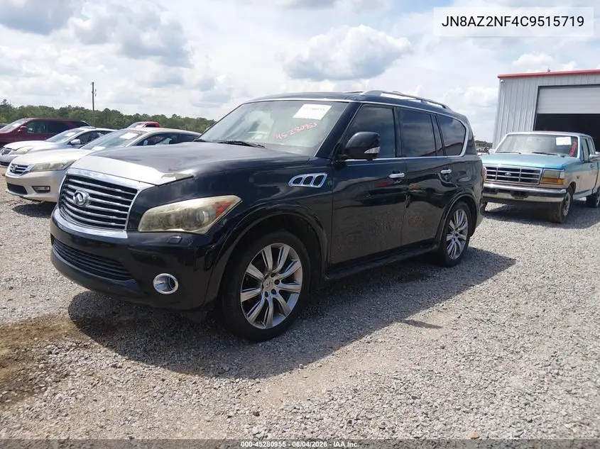 2012 Infiniti Qx56 VIN: JN8AZ2NF4C9515719 Lot: 45280955