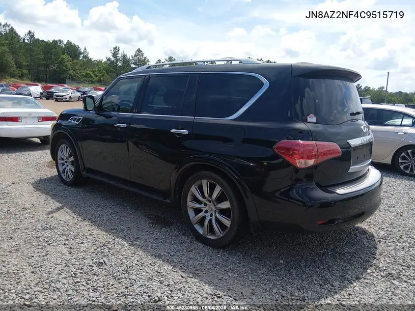 2012 Infiniti Qx56 VIN: JN8AZ2NF4C9515719 Lot: 45280955