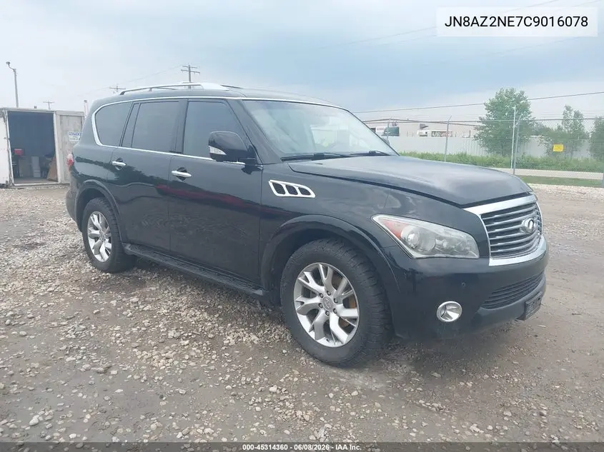 2012 Infiniti Qx56 VIN: JN8AZ2NE7C9016078 Lot: 45314360