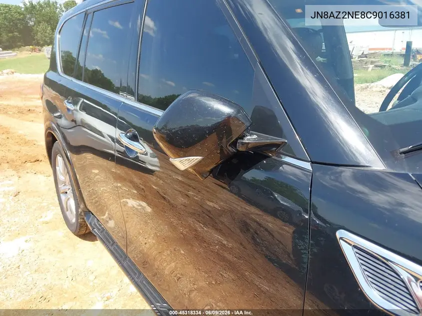 2012 Infiniti Qx56 VIN: JN8AZ2NE8C9016381 Lot: 45318334