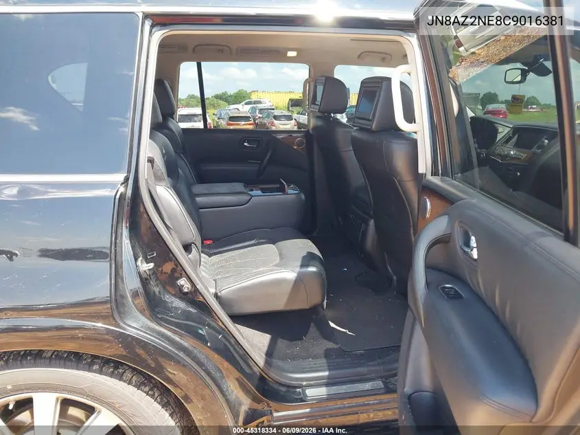 2012 Infiniti Qx56 VIN: JN8AZ2NE8C9016381 Lot: 45318334