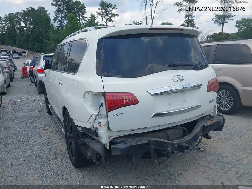 2012 Infiniti Qx56 VIN: JN8AZ2NE2C9016876 Lot: 45373846