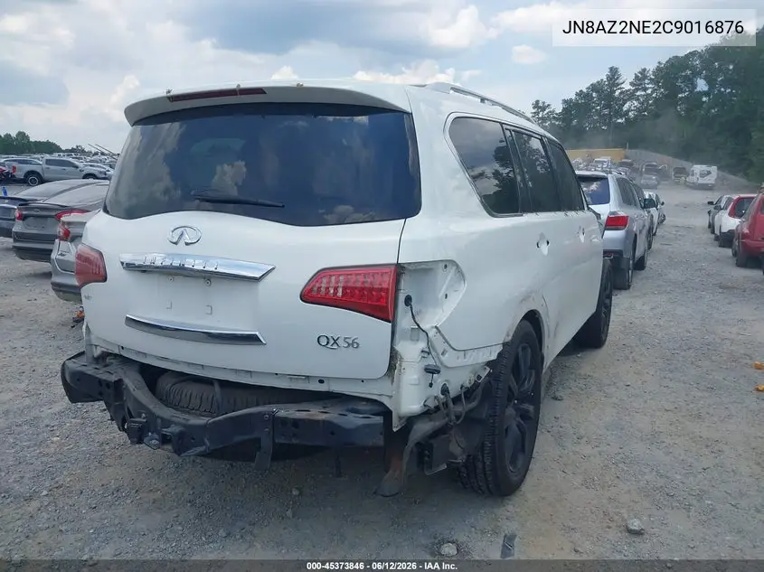 2012 Infiniti Qx56 VIN: JN8AZ2NE2C9016876 Lot: 45373846
