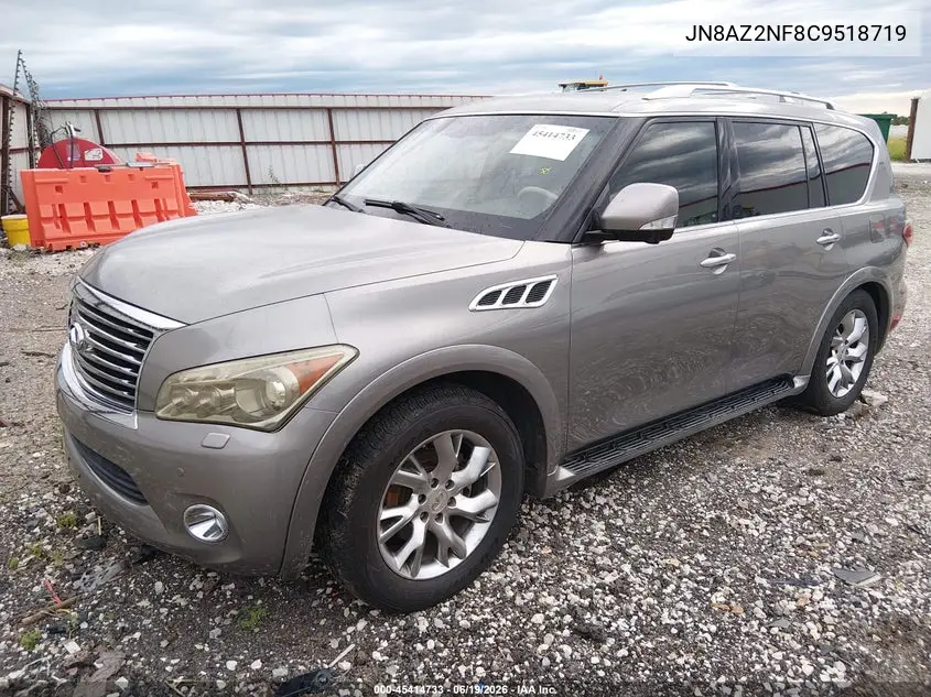 2012 Infiniti Qx56 VIN: JN8AZ2NF8C9518719 Lot: 45414733
