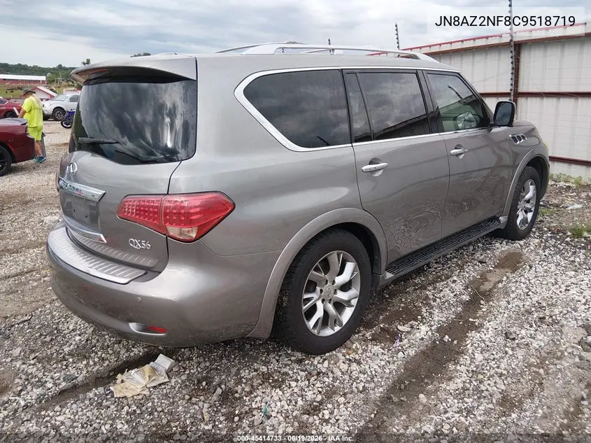 2012 Infiniti Qx56 VIN: JN8AZ2NF8C9518719 Lot: 45414733