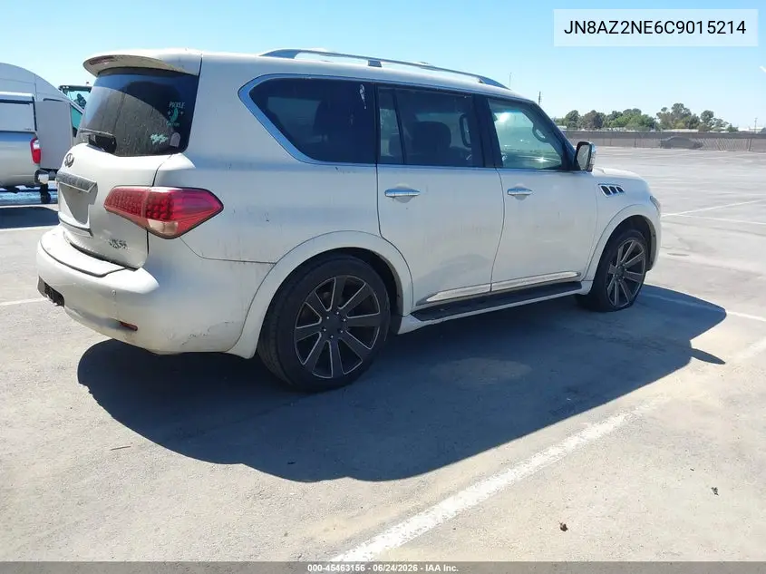 2012 Infiniti Qx56 VIN: JN8AZ2NE6C9015214 Lot: 45463156