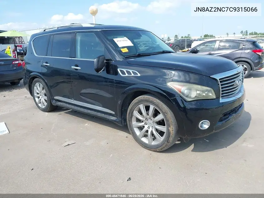 2012 Infiniti Qx56 VIN: JN8AZ2NC7C9315066 Lot: 45471846