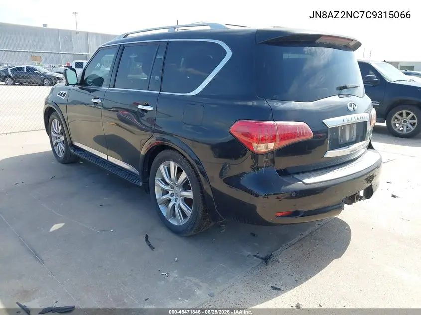2012 Infiniti Qx56 VIN: JN8AZ2NC7C9315066 Lot: 45471846