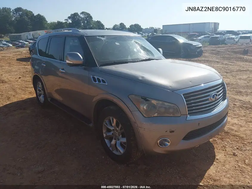 2012 Infiniti Qx56 VIN: JN8AZ2NE8C9016770 Lot: 45527002
