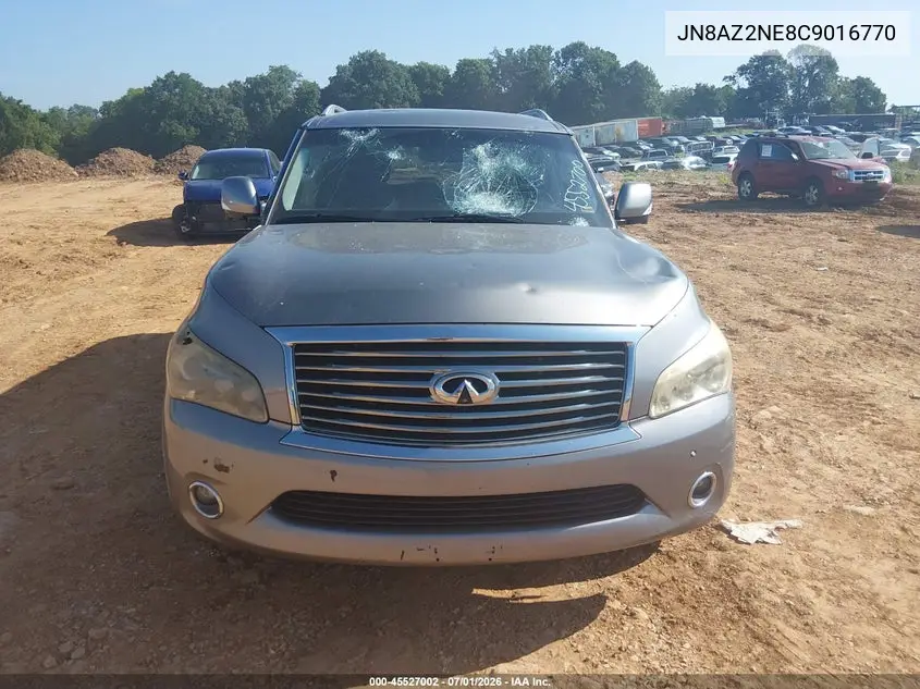 2012 Infiniti Qx56 VIN: JN8AZ2NE8C9016770 Lot: 45527002